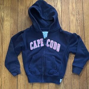Cuffy’s CAPE COD Navy Blue Hoodie size XS 6